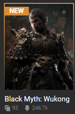 九游娱乐《黑神话：悟空》模组下载量暴涨！二郎神二次元Mod来袭